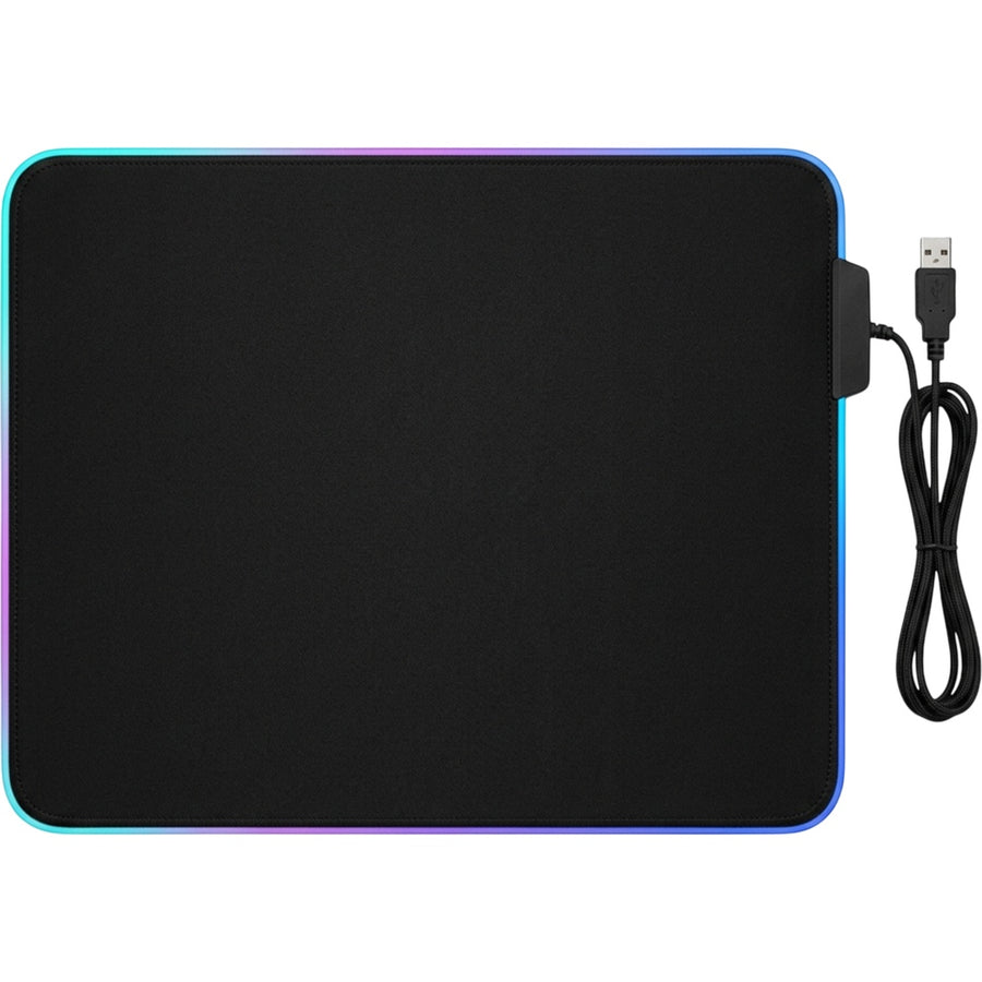 Blint RGB Edge Gaming Mouse Pad Black 12 x 10 in